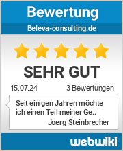 Bewertungen zu beleva-consulting.de