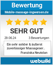 Bewertungen zu mobile-massage-ingwersen.de