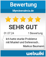 Bewertungen zu mymineralmix.de