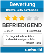 Bewertungen zu regental-aktiv-camping.de