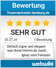 Bewertungen zu traumwerkstatt-hamburg.de