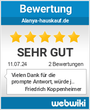 Bewertungen zu alanya-hauskauf.de
