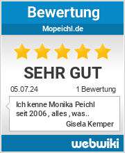 Bewertungen zu mopeichl.de