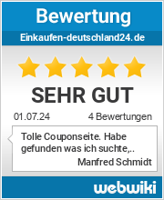Bewertungen zu einkaufen-deutschland24.de