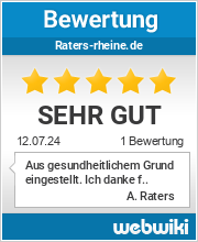 Bewertungen zu raters-rheine.de