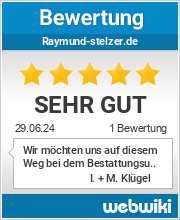 Bewertungen zu raymund-stelzer.de