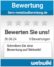 Bewertungen zu sero-metallaufbereitung.de