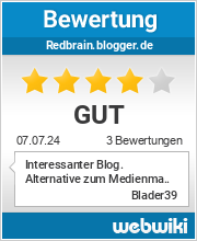 Bewertungen zu redbrain.blogger.de