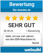 Bewertungen zu ebr-dresden.de