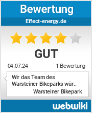 Bewertungen zu effect-energy.de