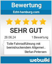 Bewertungen zu echt-hamburg.com