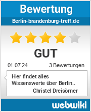 Bewertungen zu berlin-brandenburg-treff.de