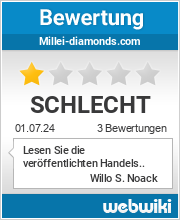 Bewertungen zu millei-diamonds.com