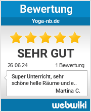 Bewertungen zu yoga-nb.de