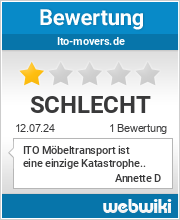 Bewertungen zu ito-movers.de