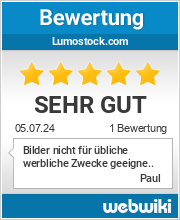 Bewertungen zu lumostock.com