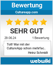 Bewertungen zu cultureapp.com