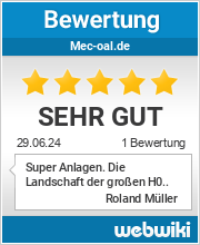 Bewertungen zu mec-oal.de