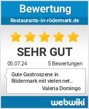 Bewertungen zu restaurants-in-rödermark.de