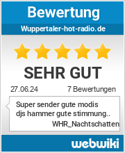 Bewertungen zu wuppertaler-hot-radio.de