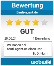 Bewertungen zu baufi-agent.de
