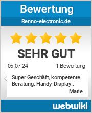Bewertungen zu renno-electronic.de