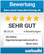 Bewertungen zu gass-excel-hausabrechnung.de
