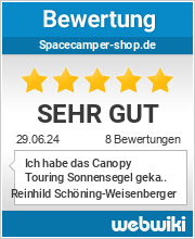 Bewertungen zu spacecamper-shop.de