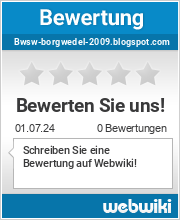 Bewertungen zu bwsw-borgwedel-2009.blogspot.com
