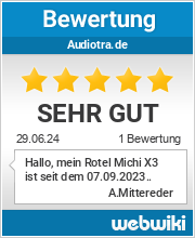 Bewertungen zu audiotra.de