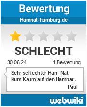 Bewertungen zu hamnat-hamburg.de