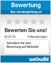 Bewertungen zu bus-reisebegleitung.ch