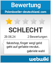 Bewertungen zu polenboeller-deutschland.com