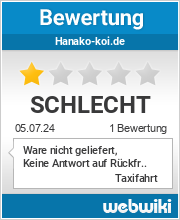 Bewertungen zu hanako-koi.de