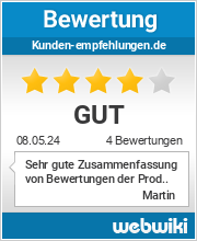 Bewertungen zu kunden-empfehlungen.de