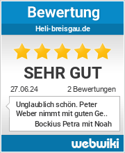 Bewertungen zu heli-breisgau.de