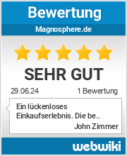Bewertungen zu magnosphere.de