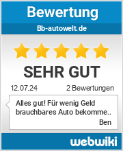 Bewertungen zu bb-autowelt.de