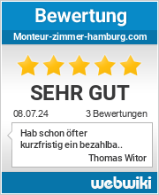 Bewertungen zu monteur-zimmer-hamburg.com