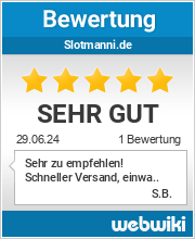 Bewertungen zu slotmanni.de