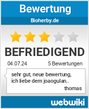 Bewertungen zu bioherby.de