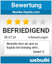 Bewertungen zu kawika-liquids.com