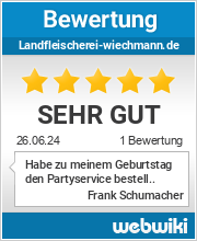 Bewertungen zu landfleischerei-wiechmann.de