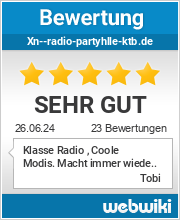 Bewertungen zu xn--radio-partyhlle-ktb.de