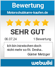 Bewertungen zu motorschubkarre-kaufen.de