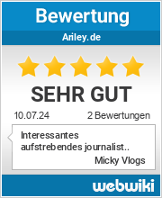 Bewertungen zu ariley.de