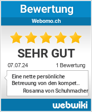 Bewertungen zu webomo.ch
