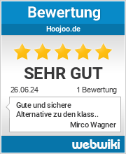 Bewertungen zu hoojoo.de