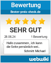 Bewertungen zu bester-preis-check.de