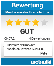 Bewertungen zu musikatelier-badbramstedt.de